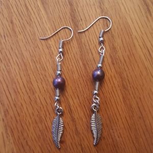 handmade freshwater pearl earrings